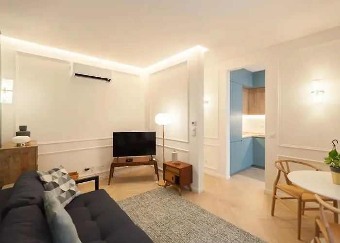 Serene T1 Apt In Lapa With Ac And Private Patio